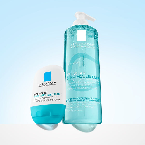 La Roche-Posay Effaclar Supramolecular gel za korekciju vidljivosti pora i viška sebuma 40 ml