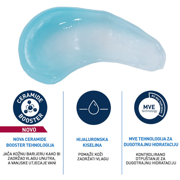 CeraVe Hidratantni vodeni gel obogaćen hijaluronskom kiselinom 48 ml