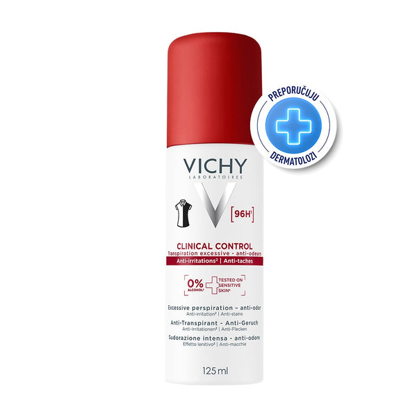 VICHY Clinical Control Antiperspirant sprej protiv znojenja 125 ml