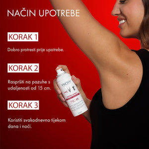 VICHY Clinical Control Antiperspirant sprej protiv znojenja 125 ml