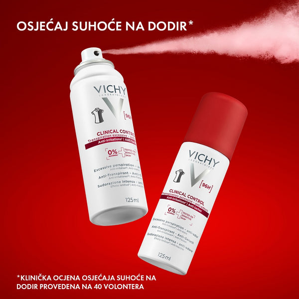 VICHY Clinical Control Antiperspirant sprej protiv znojenja 125 ml