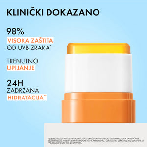 Vichy Capital Soleil UV AQUA stik za lice i usne SPF50+ vrlo visoka zaštita 10 g