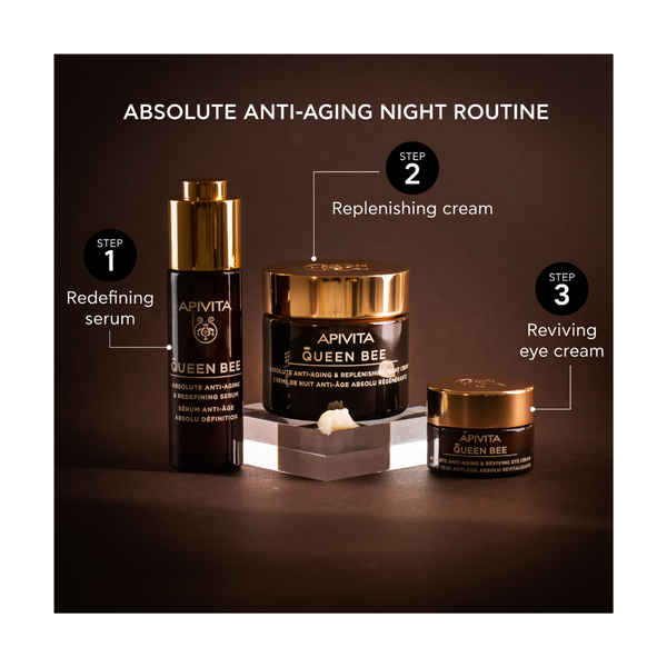 Apivita Queen Bee noćna krema s grčkom matičnom mliječi 50 ml