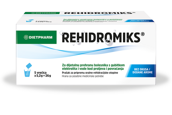 Dietpharm Rehidromiks prašak, dodatak prehrani