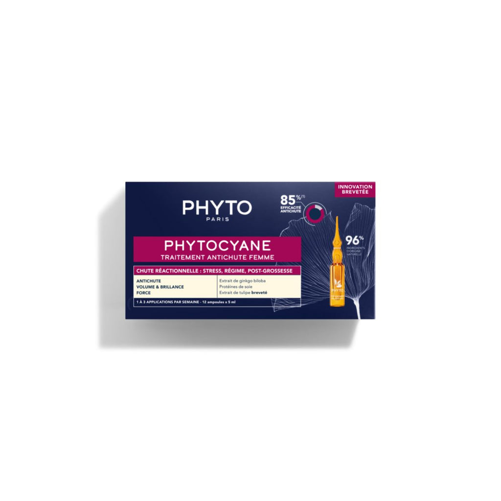 Phyto Phytocyane tretman protiv reaktivnog ispadanja kose kod žena 12 ampula
