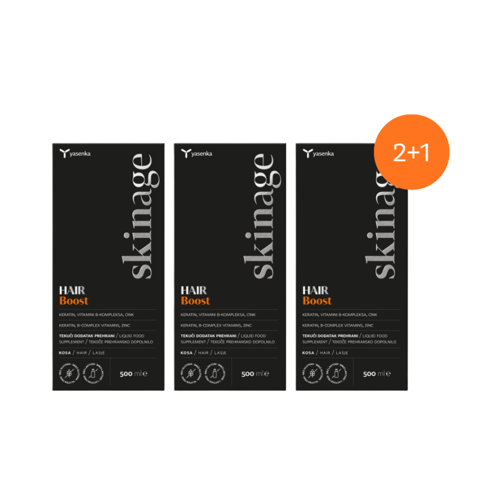 Yasenka Skinage HAIR BOOST 500 ml 2+1 GRATIS