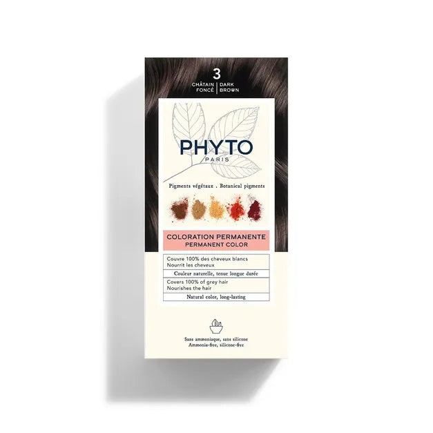 Phyto Phytocolor boja za kosu br. 3 - Tamno kestenjasta 40 ml