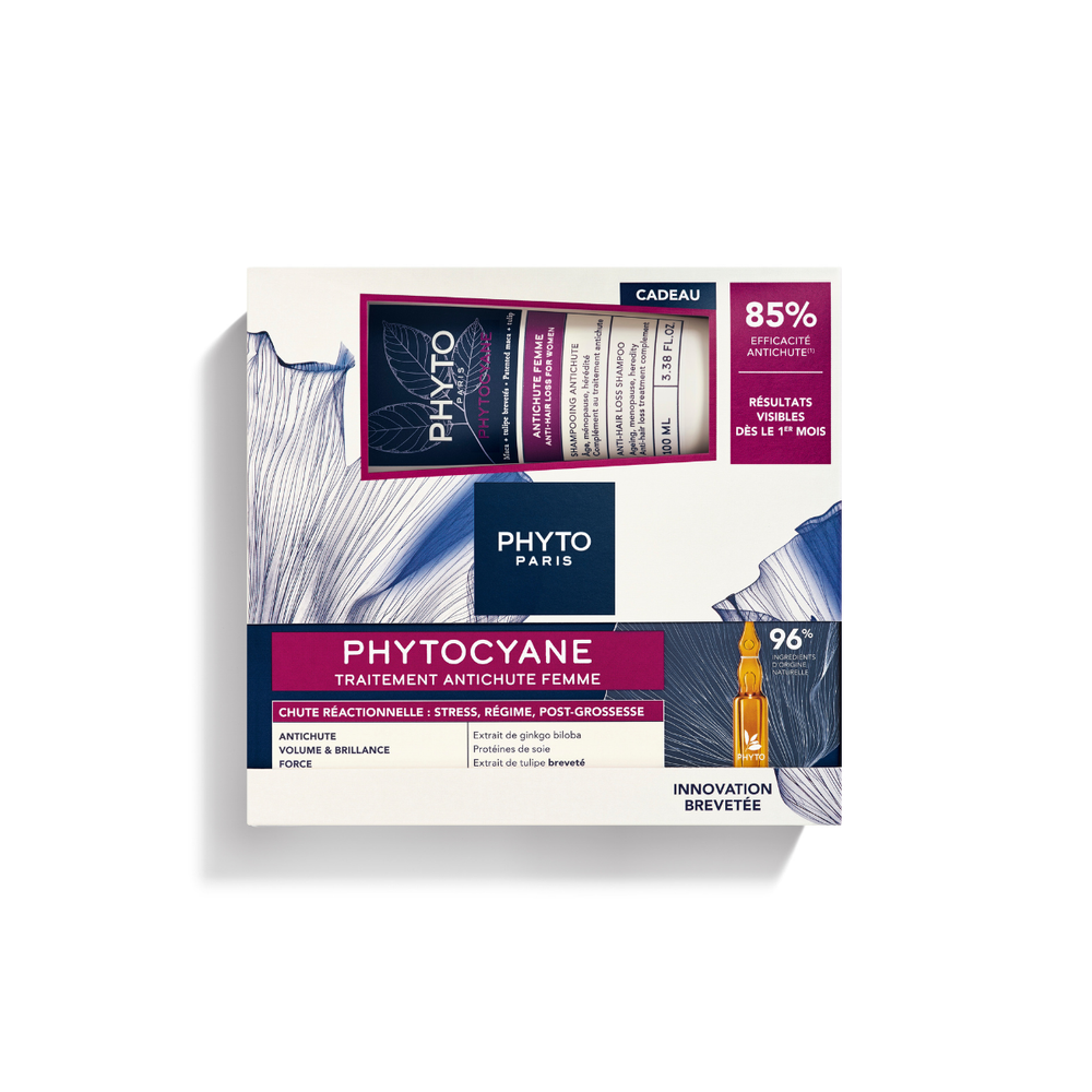 Phyto Phytocyane Set žene reaktivni+ šampon gratis