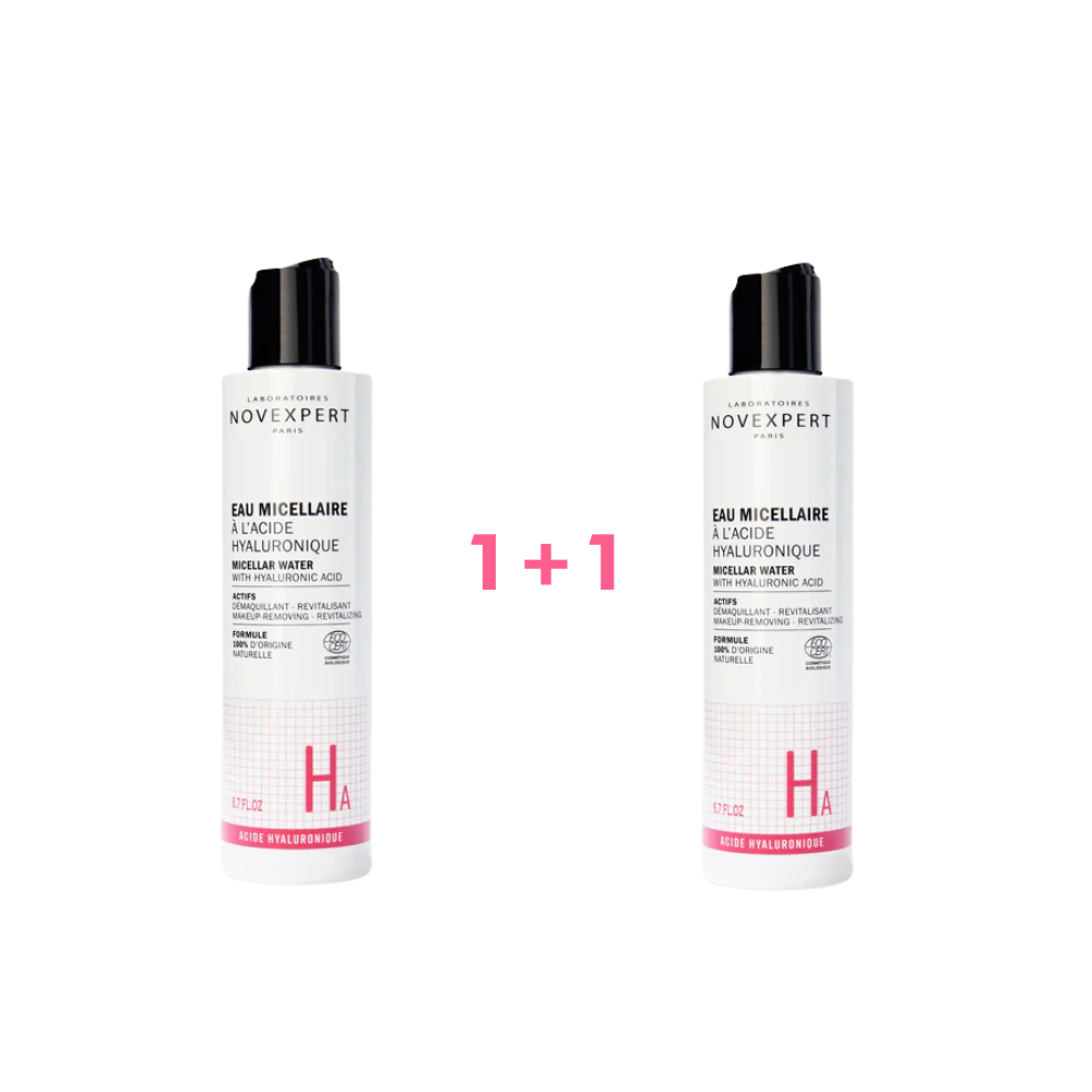 Novexpert Micelarna voda s Hijaluronskom kiselinom 200 ml 1+1 GRATIS