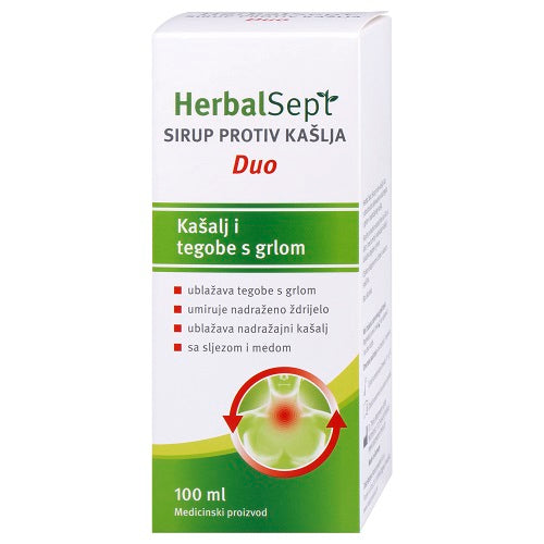 Dr. Theiss HerbalSept Duo sirup protiv kašlja 100 ml
