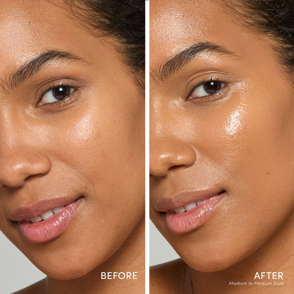 Jane Iredale Glow Fixation Sheer Tint SPF30 tonirani fluid nijansa 4- Medium to Medium Dark