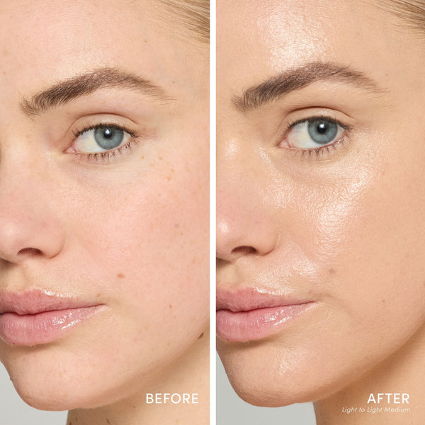 Jane Iredale Glow Fixation Sheer Tint SPF30 tonirani fluid nijansa 2- Light to Light Medium