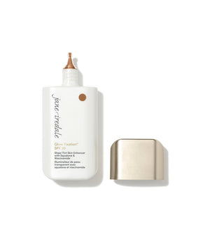 Jane Iredale Glow Fixation Sheer Tint SPF30 tonirani fluid nijansa 4- Medium to Medium Dark