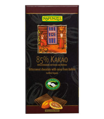Biovega Čokolada s 85% kakaa 80 g
