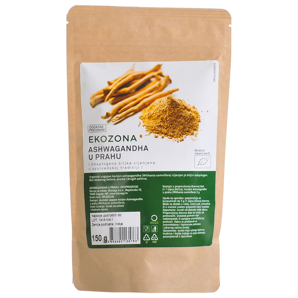 Ekozona Ashwagandha u prahu 150 g