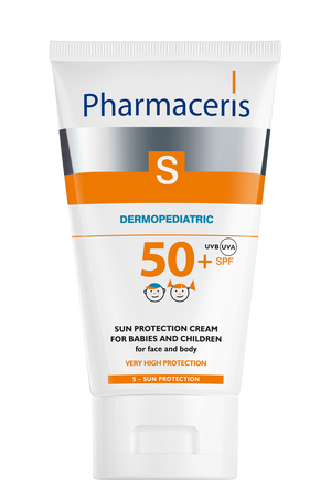 PHARMACERIS S - PROTECTION zaštitna krema za lice i tijelo SPF 50+ za dojenčad i djecu od 6 mjeseci 125ml