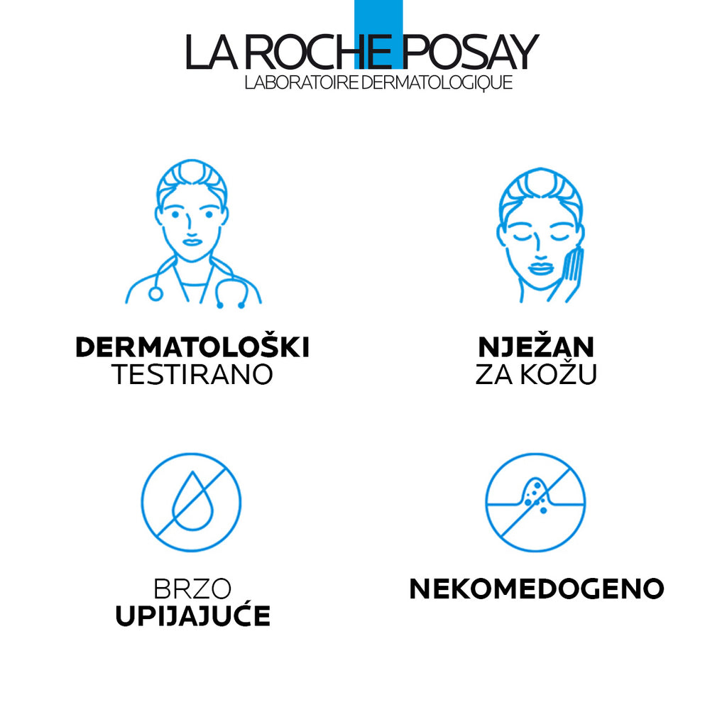 La Roche-Posay EFFACLAR DUO+M Trostruka korektivna njega protiv nepravilnosti masne kože i začepljenih pora, 40 ml + EFFACLAR Pjenušavi gel za čišćenje masne, osjetljive kože sklone aknama, 200 ml