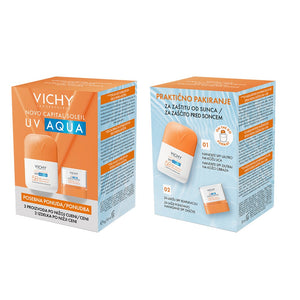 Vichy Capital Soleil UV AQUA FLUID SPF50 i UV AQUA Stik SPF50+ PROMO PAKET