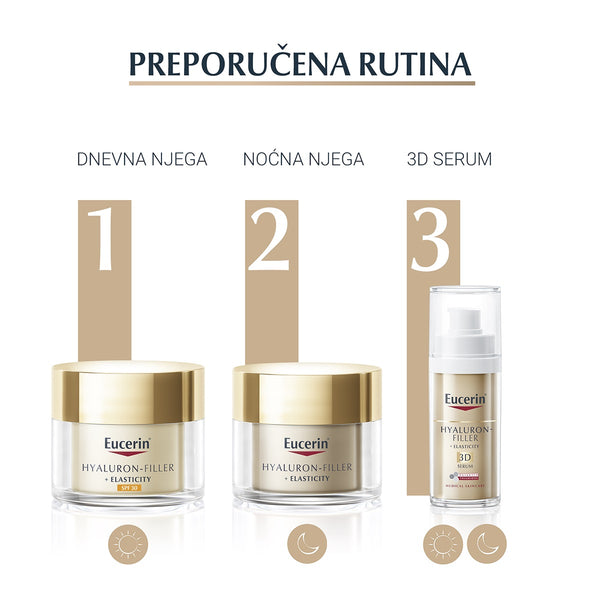 Eucerin Hyaluron-Filler + Elasticity noćna njega 50 ml