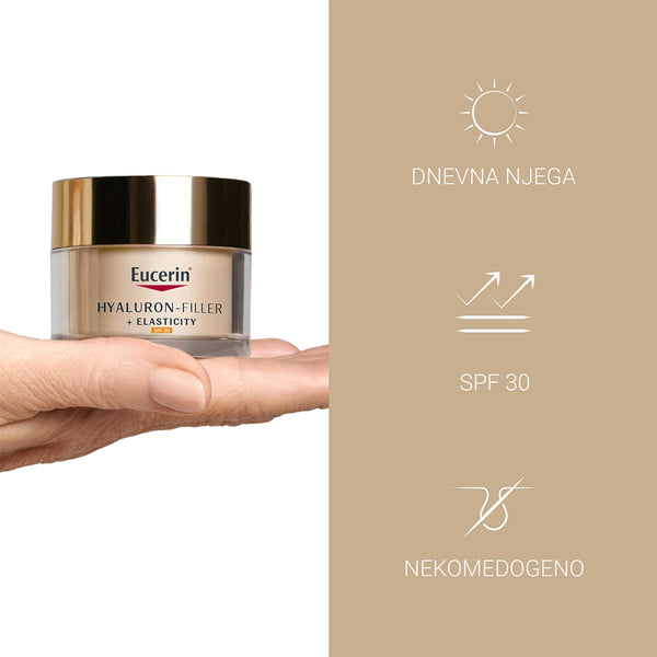 Eucerin Hyaluron-Filler + Elasticity dnevna krema SPF30+ 50 ml