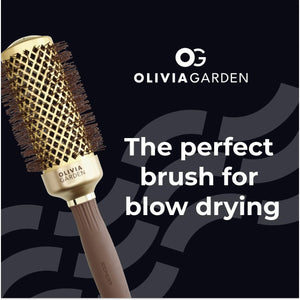 Olivia Garden Expert Blowout Shine Gold & Brown 45mm