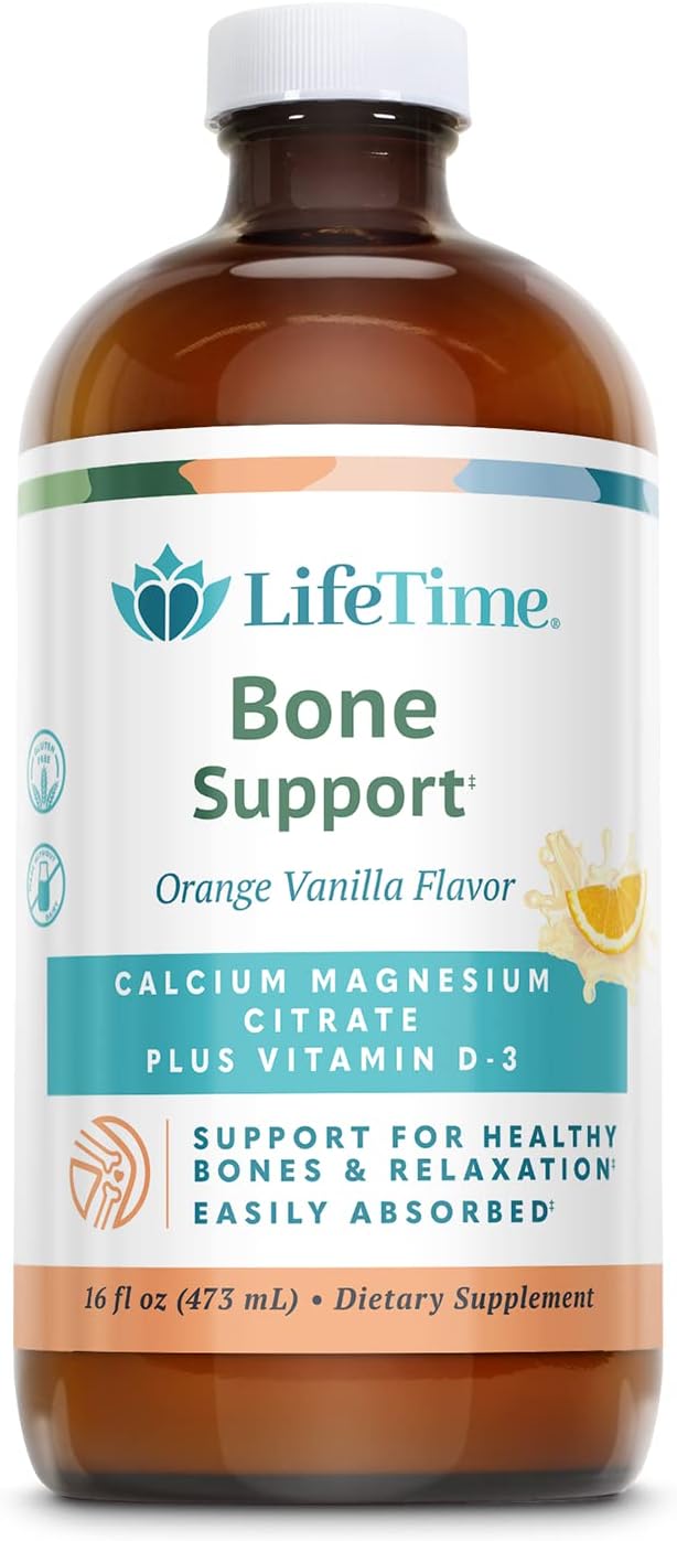 LIFETIME Kalcij Magnezij Citrat 473 ml NARANČA