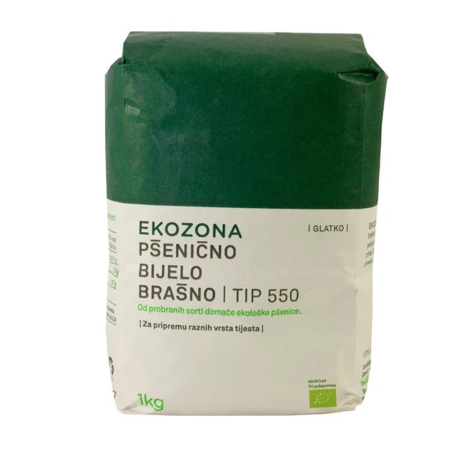 Ekozona Pšenično bijelo brašno T-550 1 kg