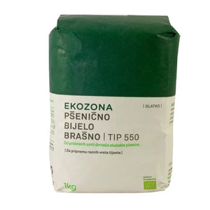 Ekozona Pšenično bijelo brašno T-550 1 kg