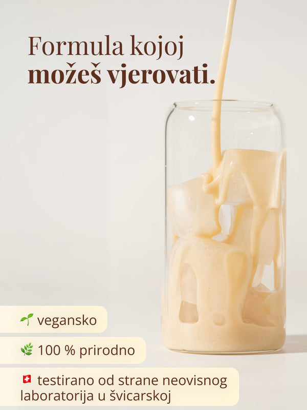 EQUA Veganski proteini od vanilije 600 g, dodatak prehrani