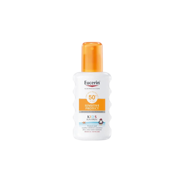 Eucerin Sensitive Protect Kids sprej za zaštitu dječje kože od sunca SPF 50+ 200ml (ROK:30.06.2026.)