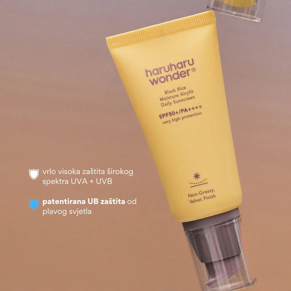 Haruharu Wonder Black Rice Moisture Airyfit Sunscreen SPF50+ 50 ml