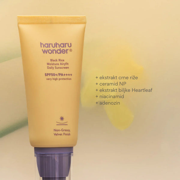Haruharu Wonder Black Rice Moisture Airyfit Sunscreen SPF50+ 50 ml