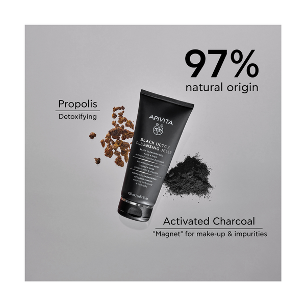 Apivita Black Detox čistač 150 ml