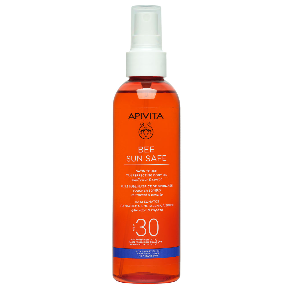 Apivita Bee Sun Safe Ulje za brže tamnjenje spf30 200 ml