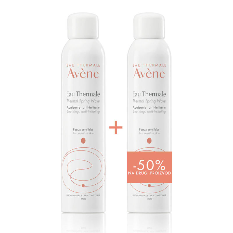 Avene termalna voda 300 ml + 50% popusta na drugi proizvod