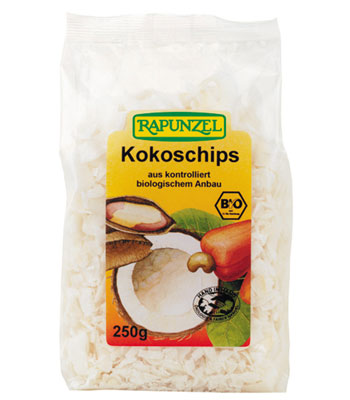 Biovega čips od kokosa 175 g
