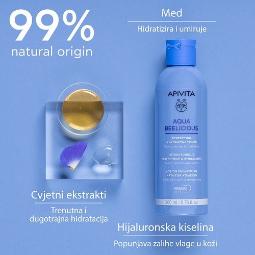 Apivita Aqua Beelicious hidratantni losion za lice 200 ml