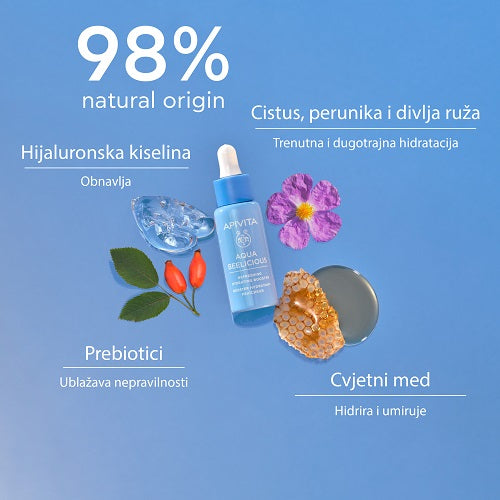 Apivita Aqua Beelicious booster za lice 30ml