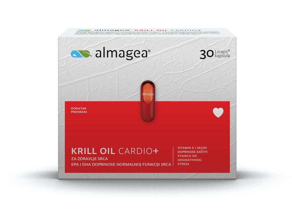 Almagea KRILL OIL CARDIO+ 30 kapsula