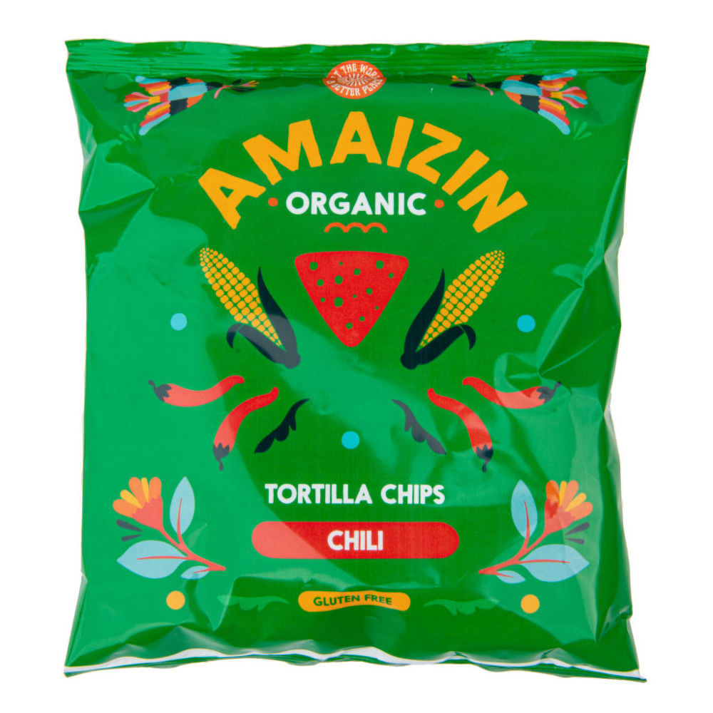 Biovega Čips tortilla chili 75 g