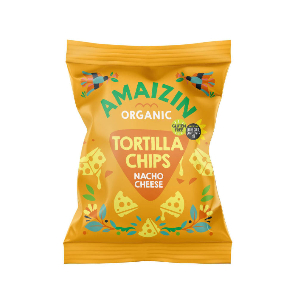 Biovega Čips tortilla nacho s okusom sira 150 g