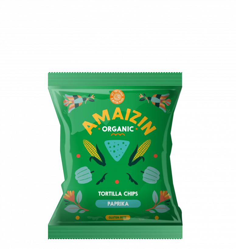 Biovega Kukuruzni tortilla čips s paprikom 75 g