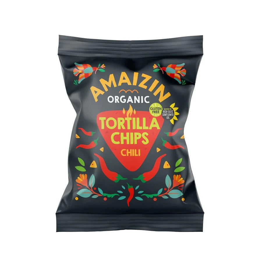 Biovega Čips tortilla chili 75 g