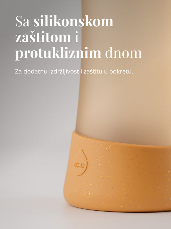 EQUA Active Lemon staklena boca 550 ml