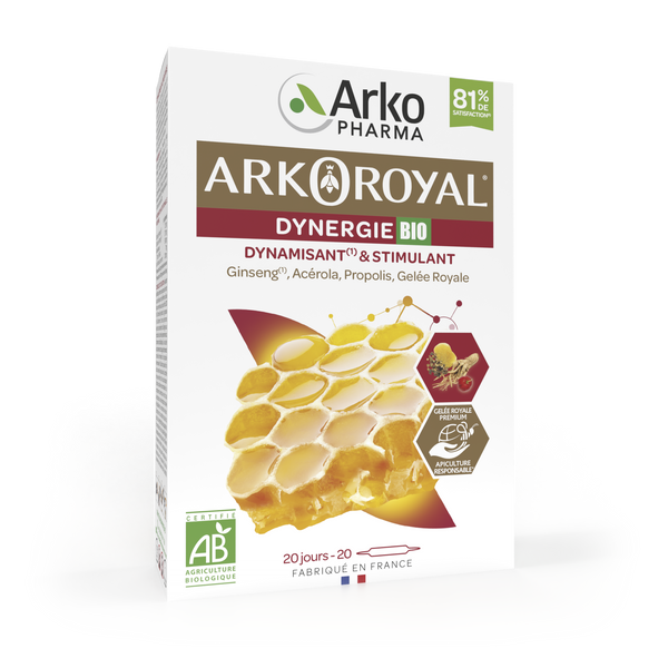 Arkopharma Arkoroyal® Dynergie ampule 20x10 ml