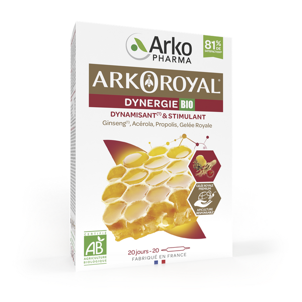 Arkopharma Arkoroyal® Dynergie ampule 20x10 ml