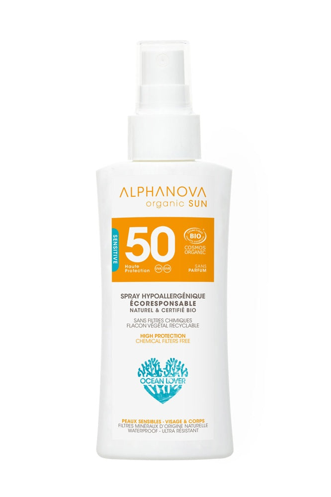 Alphanova Sun Hipoalergeni sprej SPF50 90 g