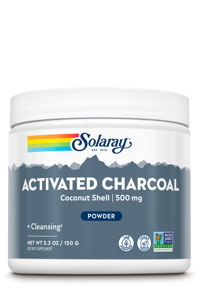 Solaray Activated Coconut Charcoal Powder 150 g