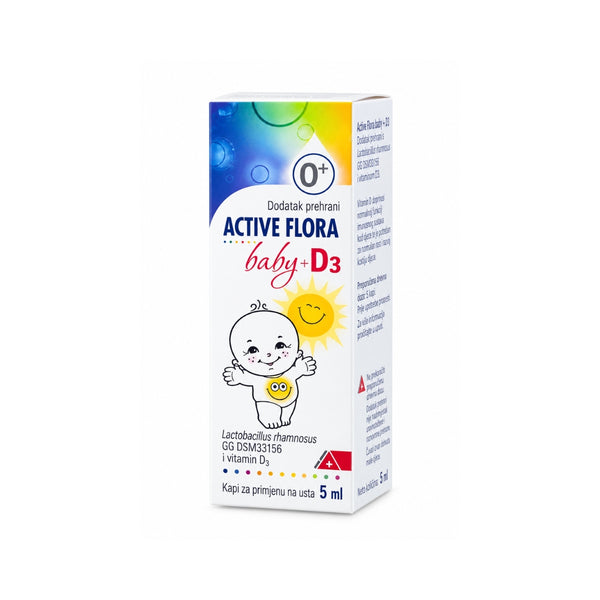 Active Flora Baby kapi + D3 5 ml