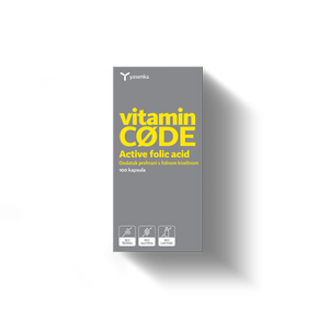 Yasenka Vitamin CODE Active folic acid 100 kapsula